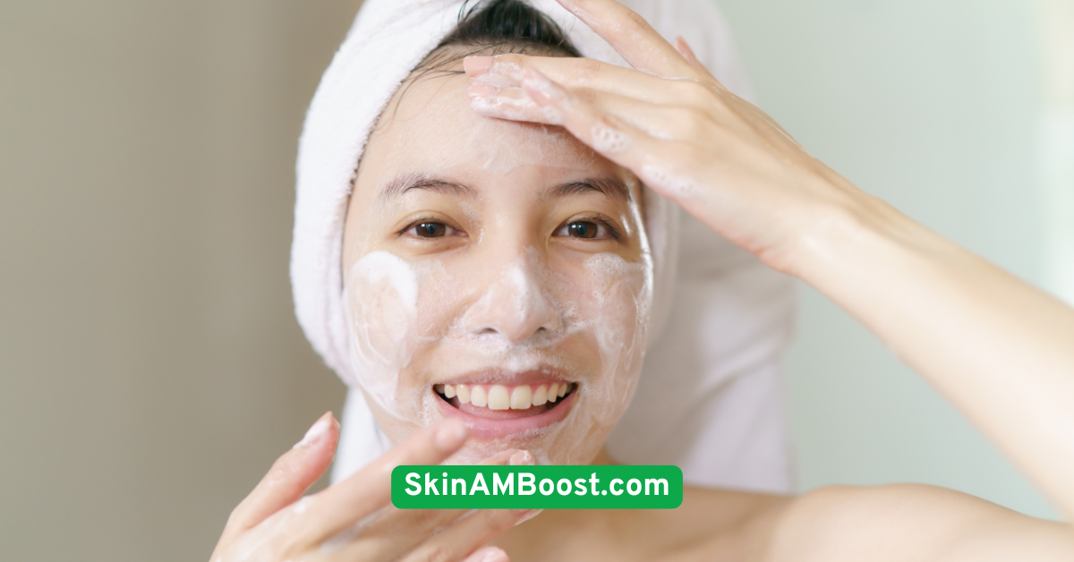 Start with a Gentle Cleanser