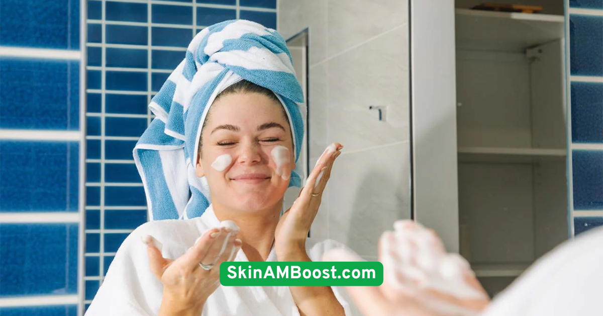 Start with a Gentle Hydrating Cleanser