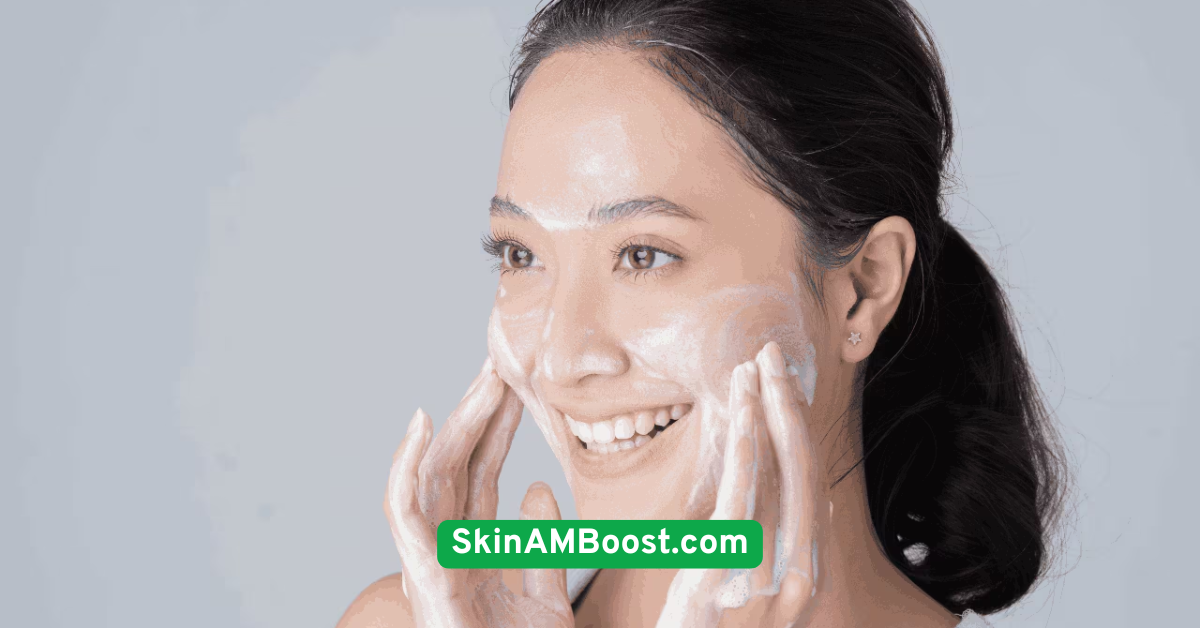 Start with a gentle cleanser