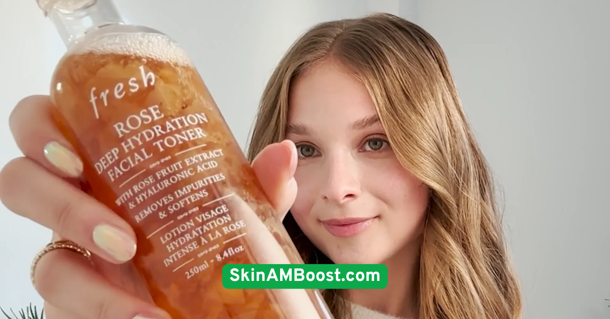 Apply Toner with Hydrating Ingredients