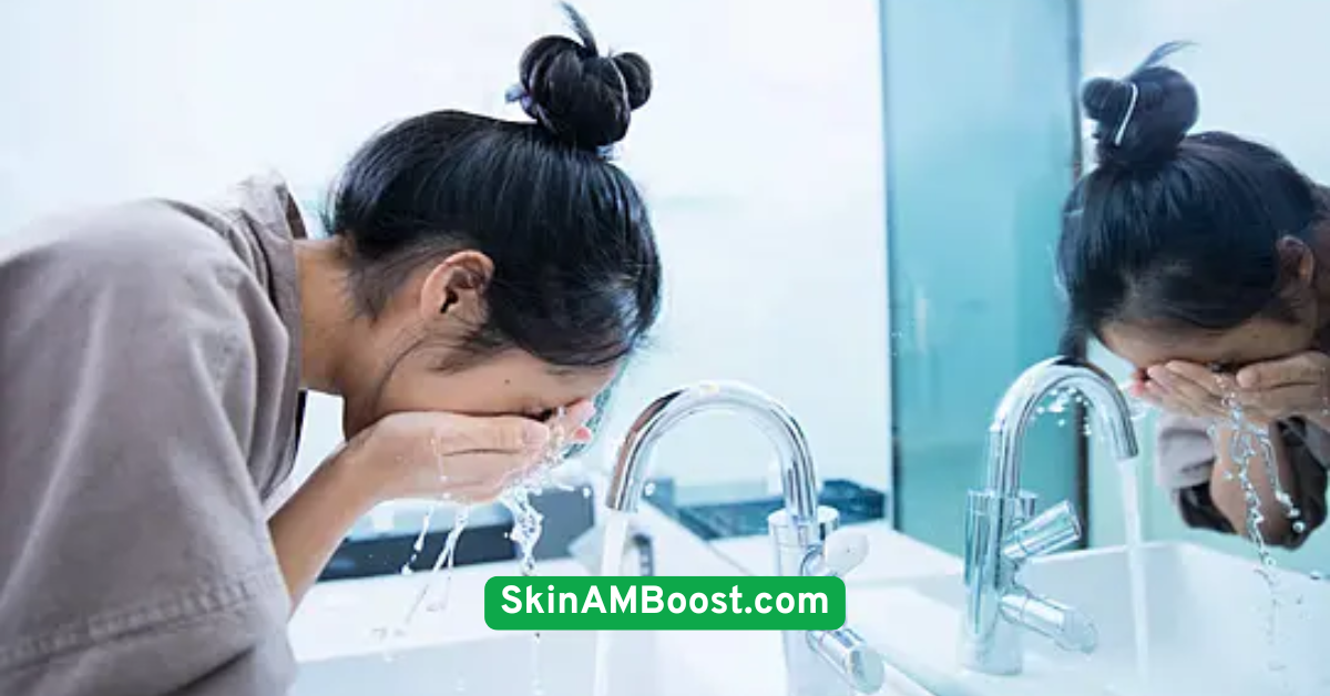 Splash Cold Water First Thing in the Morning