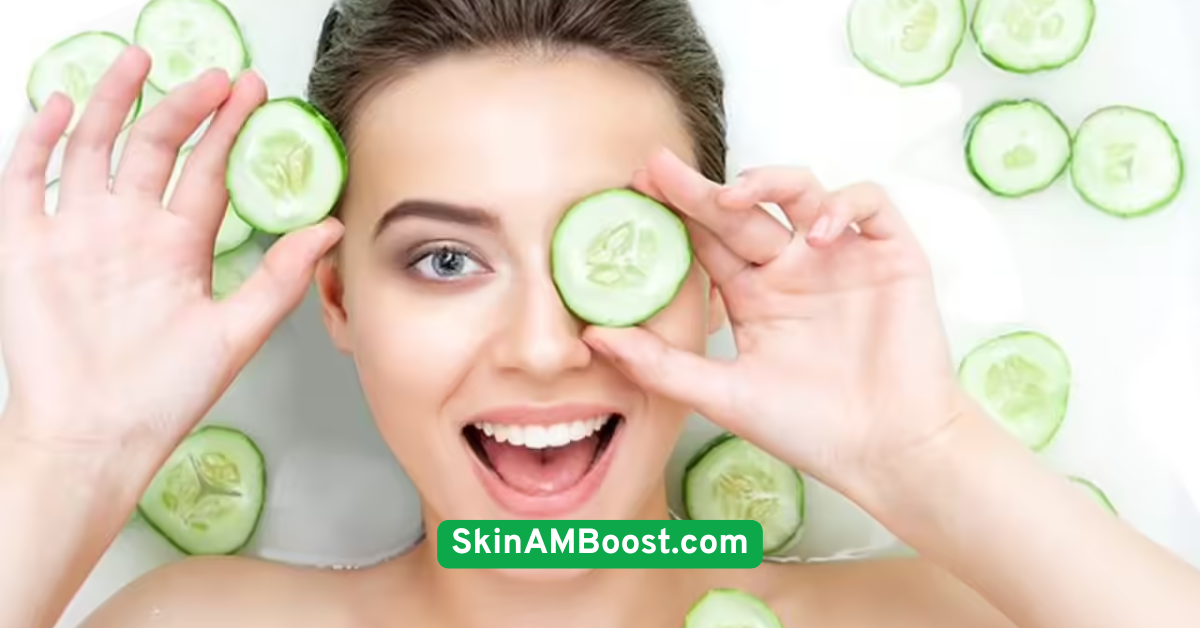 Use Cucumber Slices for Eye Puffiness