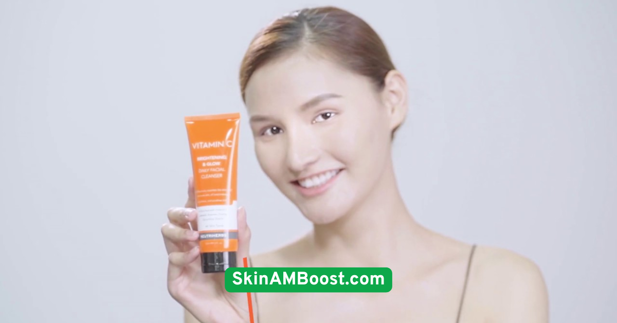 Use a Brightening Cleanser with Vitamin C