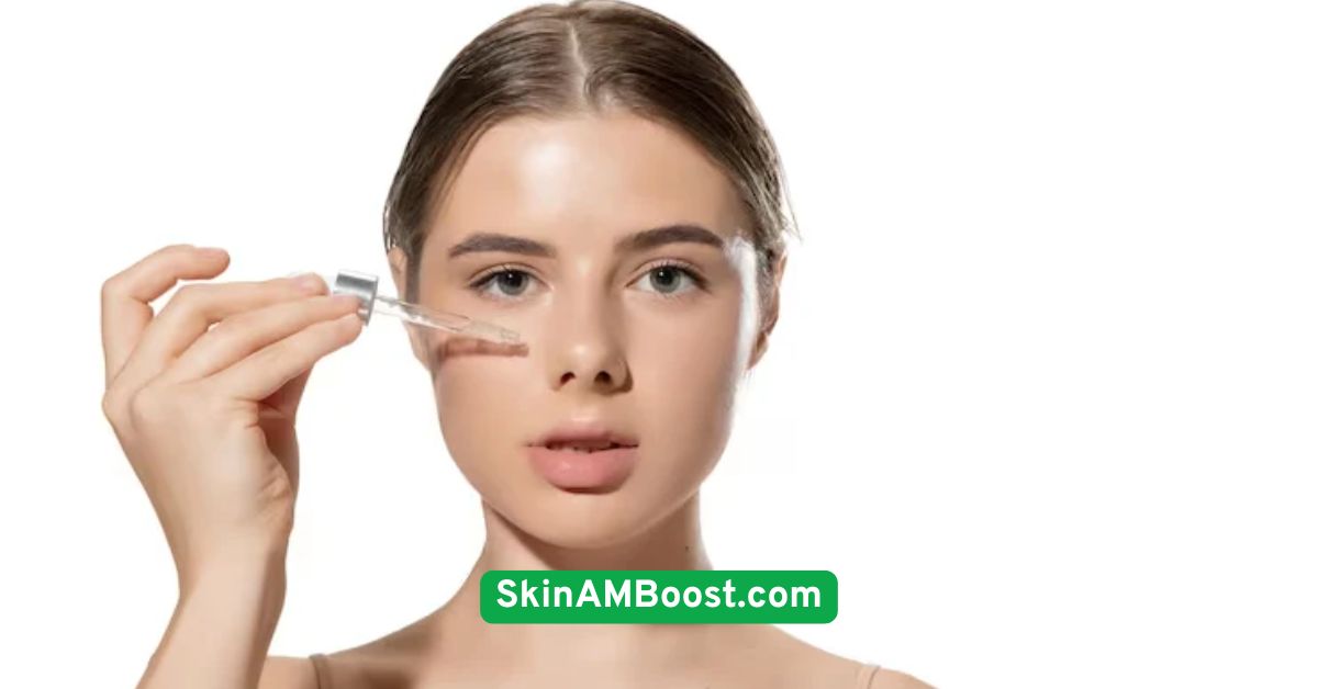 Apply Vitamin C serum