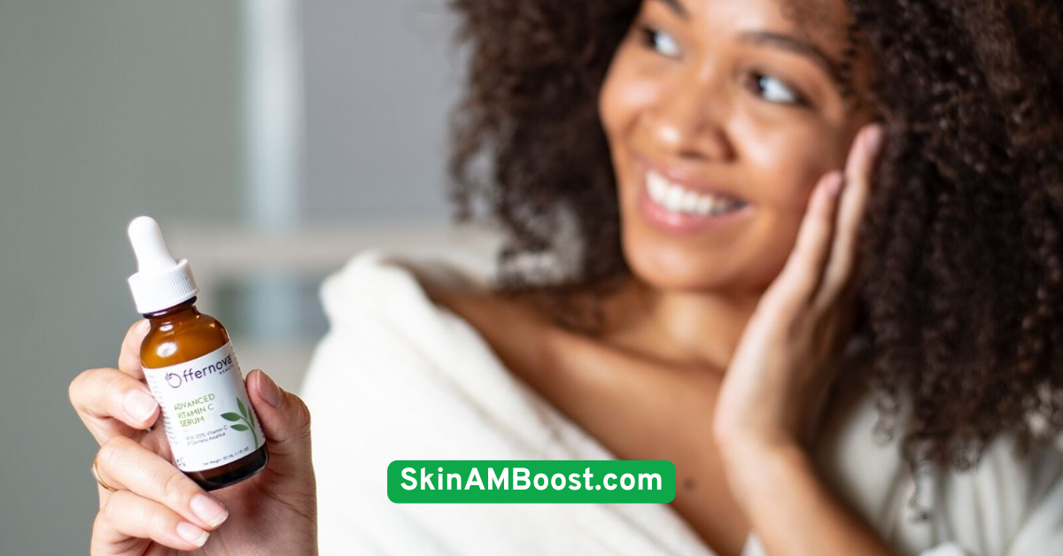 Apply Vitamin C Serum in the Morning